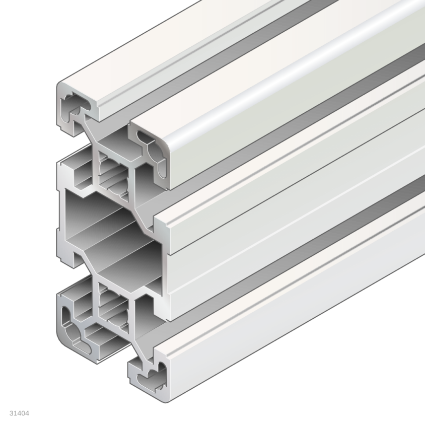 Bosch T-Slot Aluminum Profile 40x80L