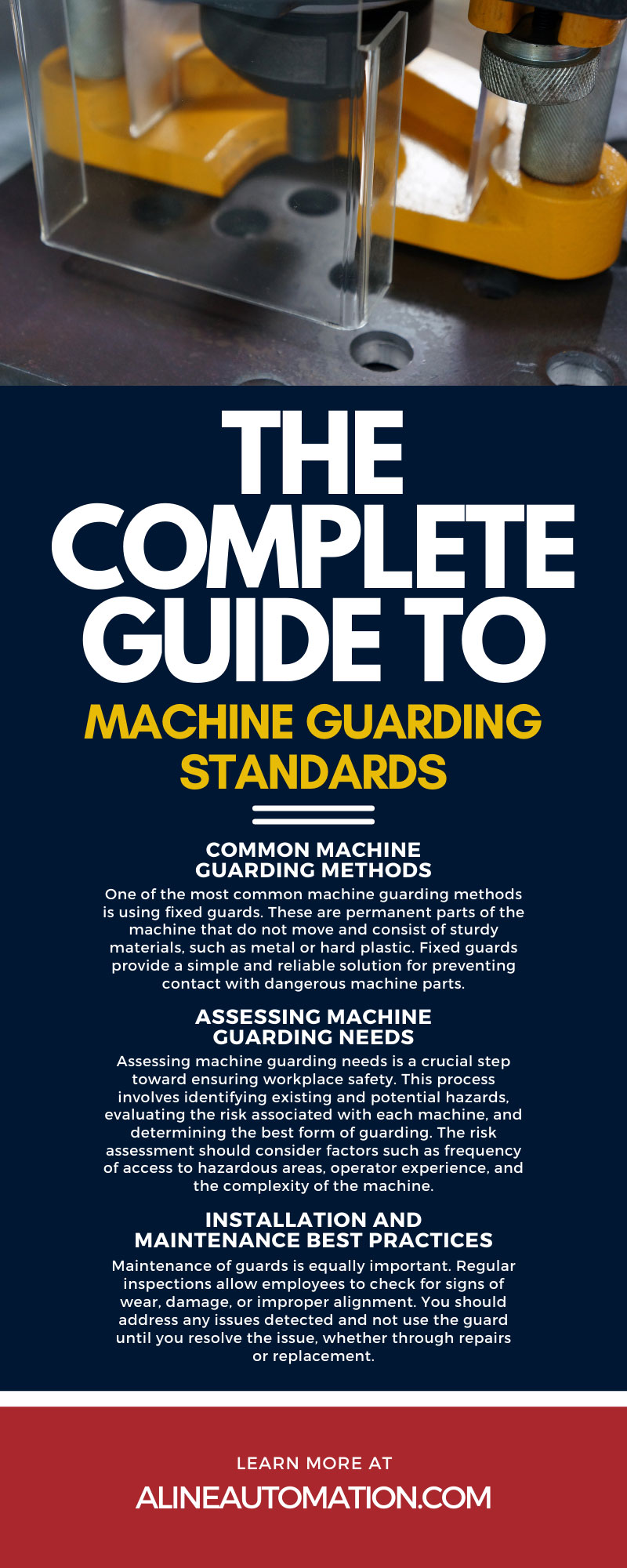 The Complete Guide To Machine Guarding Standards
