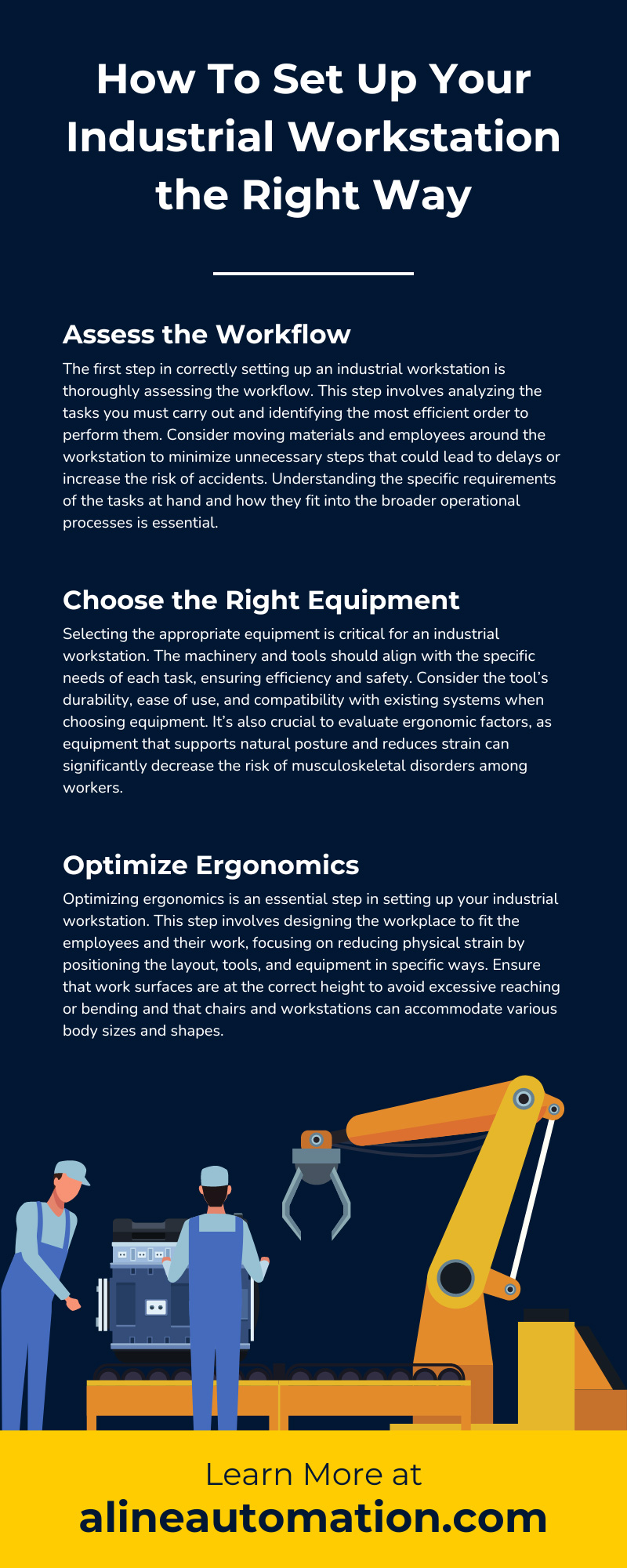 How To Set Up Your Industrial Workstation the Right Way
